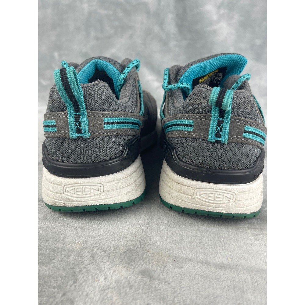 Keen Utility Work Shoes Womens 6.5M Grey Teal Excellent Safety Toe ASTM F2413-11 - Picture 6 of 9